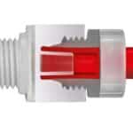 Raccords 1+ en PFA ou PVDF, PN 16 bars, pour tuyaux souples